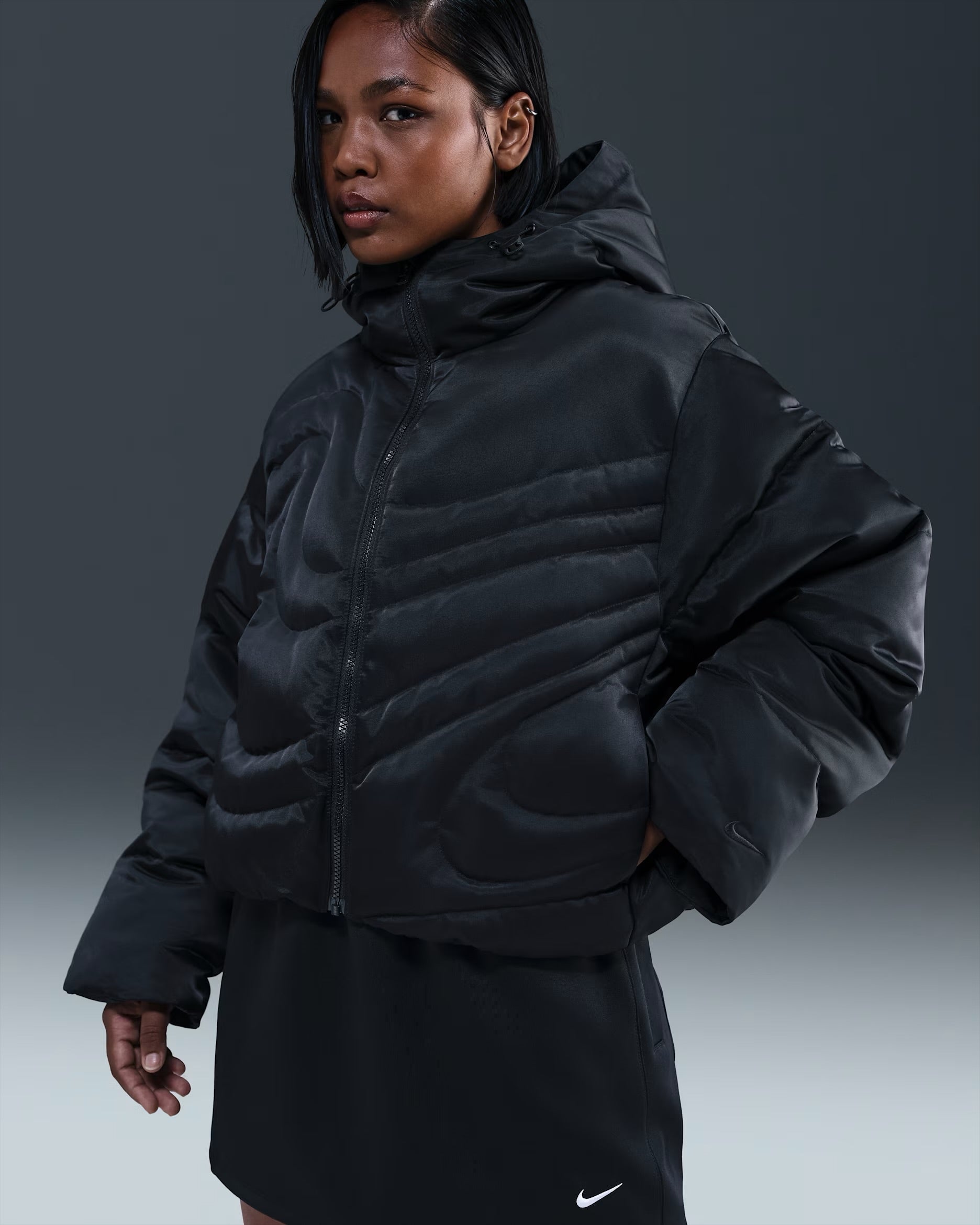 Doudoune Oversize en Duvet Therma-FIT