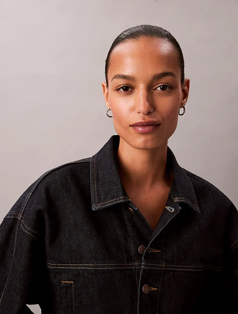 Veste courte en jean