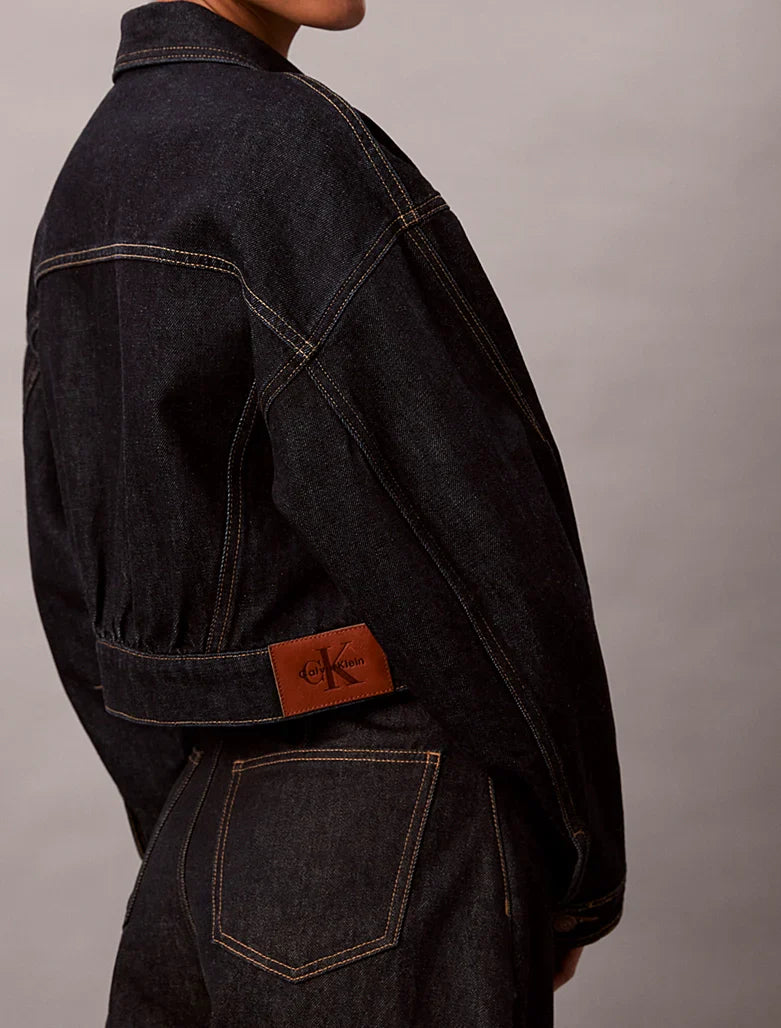 Veste courte en jean