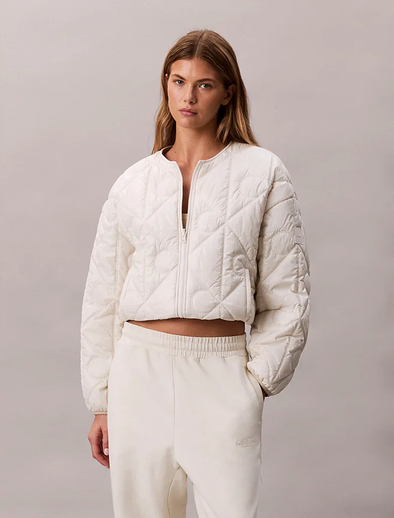 Veste matelassée réversible avec logo