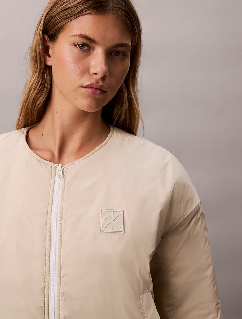 Veste matelassée réversible avec logo
