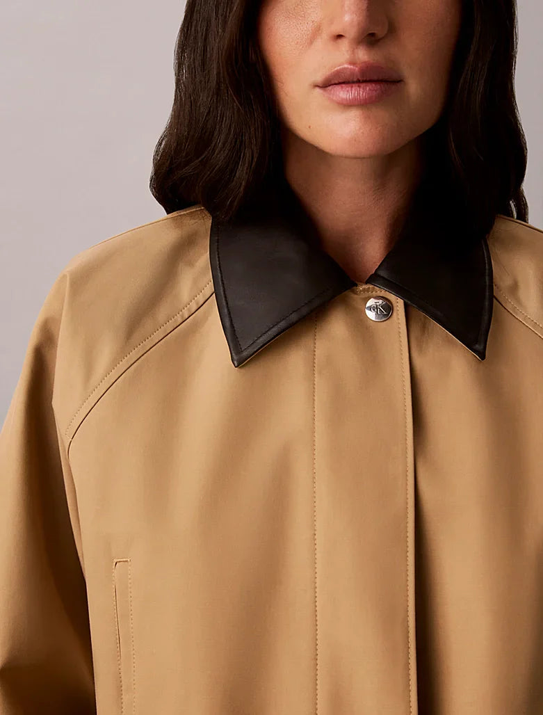 Veste utilitaire en sergé de mélange de coton