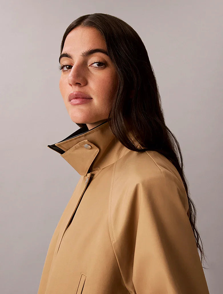 Veste utilitaire en sergé de mélange de coton